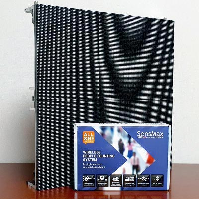 Pantalla LED para contadores de personas