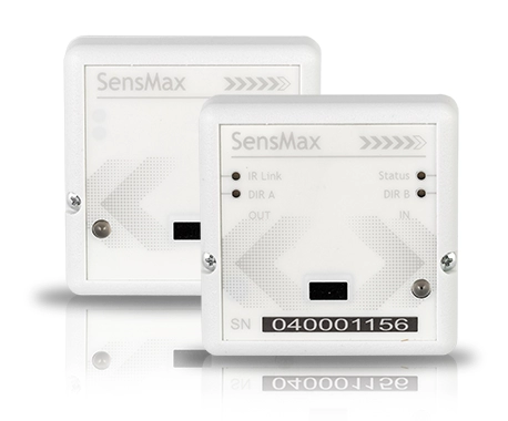 SensMax DE sensor de conteo de personas para exteriores