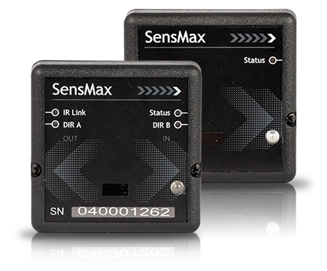 Sensor inalámbrico de conteo de personas en tiempo real SensMax D3 TS