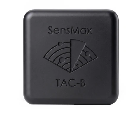 Sensor radar PoE SensMax TAC-B EWP para conteo de personas en interiores y exteriores